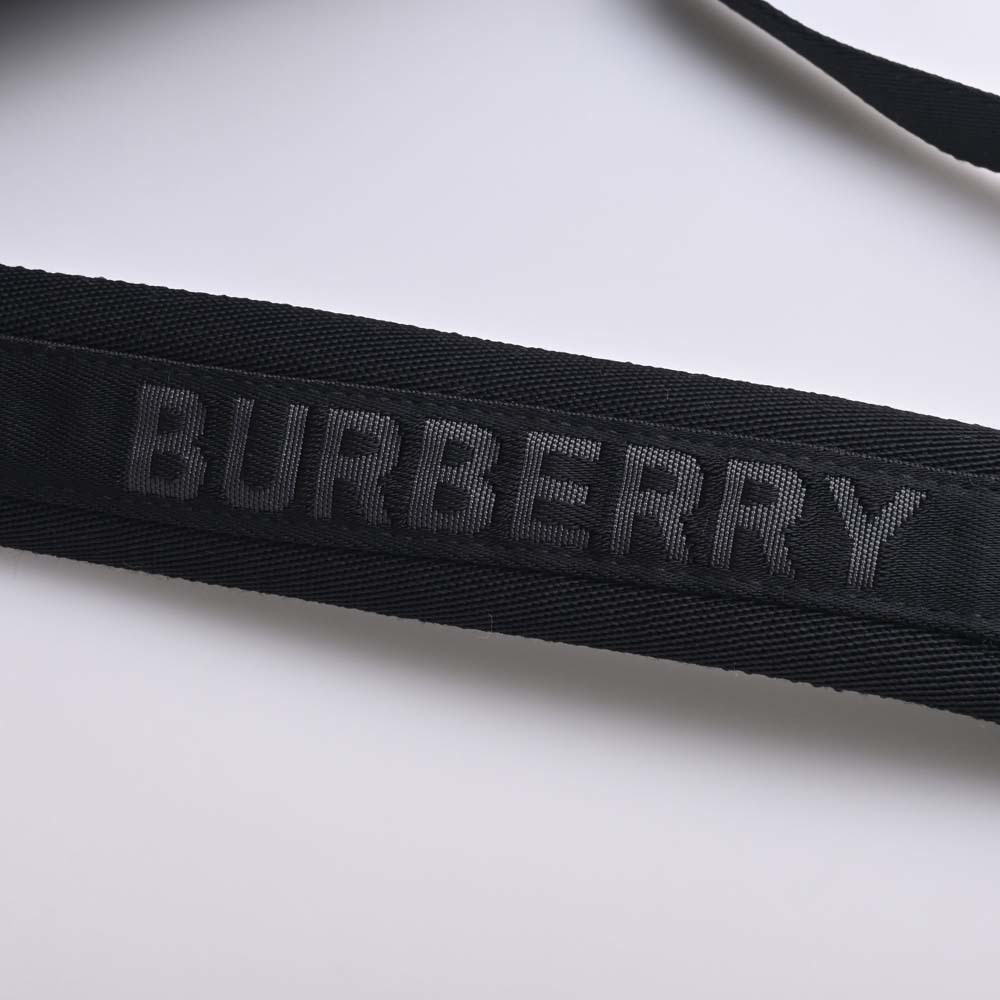 Burberry Nylon Logo Backpack Rucksack Black - Picture 7 of 7
